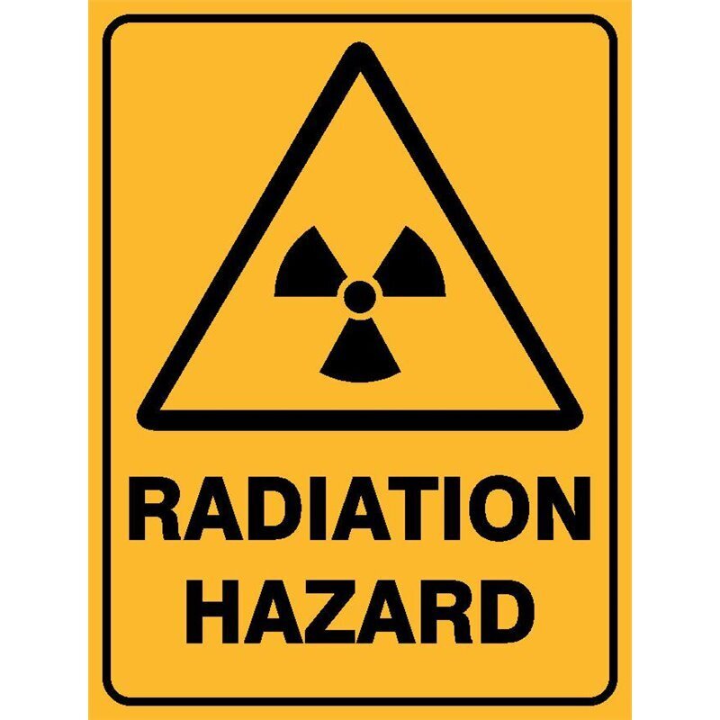 Radiation Hazard W/Picto