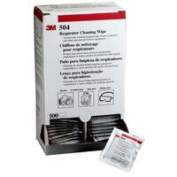 3M 504 Respirator Cleaning Wipes (CARTON OF 500)
