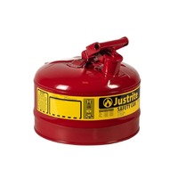 Justrite Steel Safety Can for Type 1 Flammables 9.5L