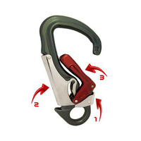 ISC Alloy Triple Action Snap Hook 27kN